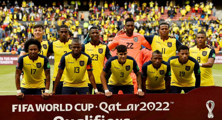 Selección de Ecuador. Foto: REUTERS.