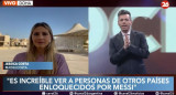 Jessica estudia en la Universidad de Qatar y es la única argentina que vive donde se entrena Messi	