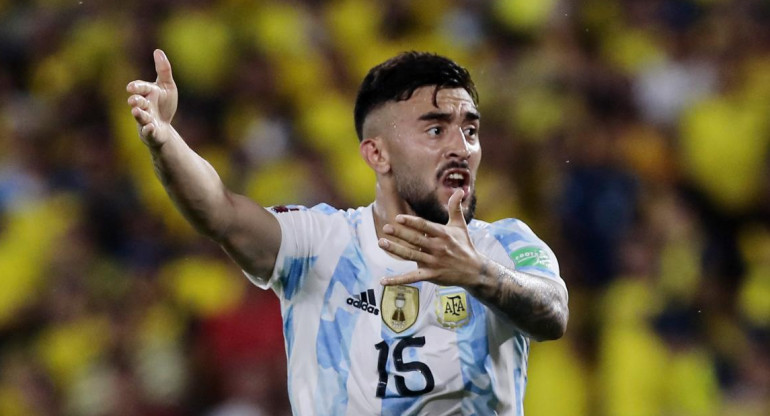 Nicolás González, Selección Argentina. Foto: REUTERS