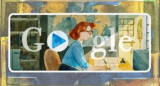 Doodle de Mary Tharp, la geóloga que revolucionó la ciencia. Foto: Google.