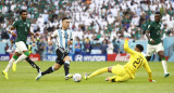 Lautaro Martínez en el Mundial de Qatar 2022. Foto: EFE.