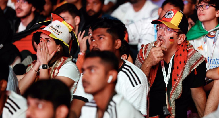 Derrota de Alemania en el Mundial de Qatar 2022. Foto: EFE.
