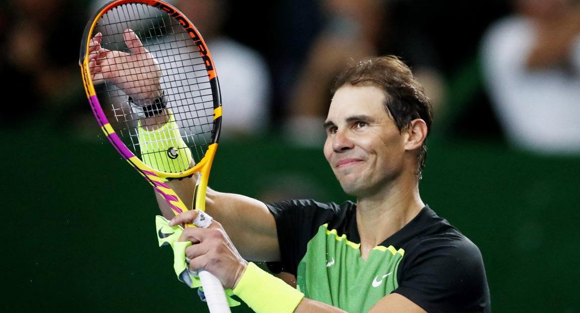 Rafael Nadal en Argentina. Foto: REUTERS.