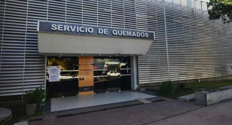 Instituto del Quemado de la ciudad de Córdoba. (Foto: Gentileza La Voz.)