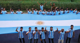 Los fanáticos de Argentina en Bangladesh. Foto: Reuters.