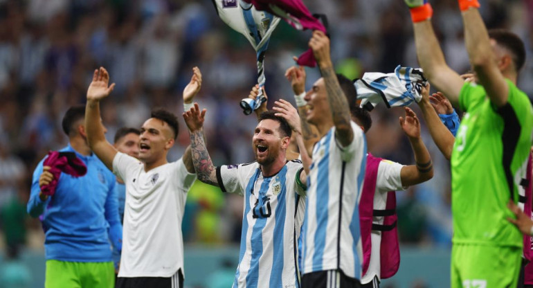 Selección Argentina vs México. Foto: REUTERS