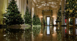 Decoración de la Casa Blanca por Navidad. REUTERS	