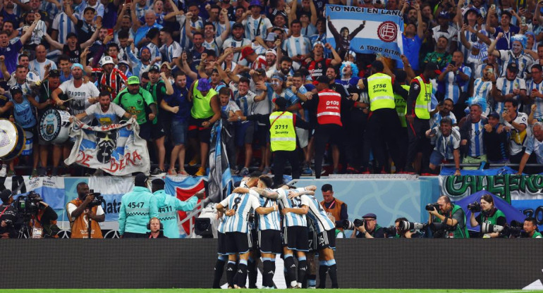 Argentina vs Australia. Foto: REUTERS