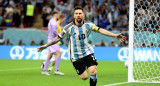 Lionel Messi, la figura de Argentina-Australia; Qatar 2022. Foto: Reuters.