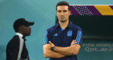 Lionel Scaloni; Argentina-Australia; Qatar 2022. Foto: Reuters.