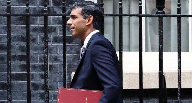 Rishi Sunak, primer ministro británico, NA 