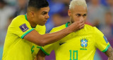 ¿Qué pasó entre Neymar y Casemiro?. Foto: NA.