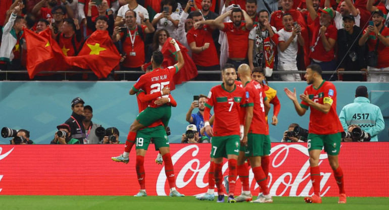 Mundial Qatar 2022, Marruecos vs. Portugal. Foto: REUTERS.