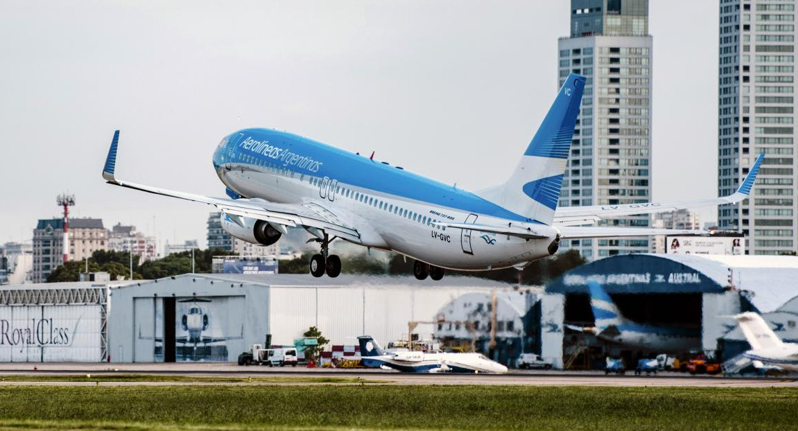 Aerolineas Argentinas. Foto: NA