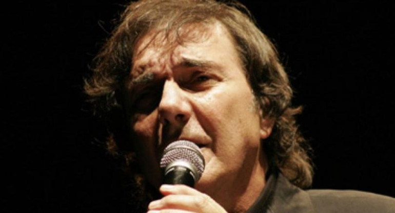 José Ángel Trelles, cantante. Foto: NA
