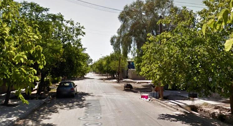 Lugar del triple crimen en Campana. Foto: Google Maps