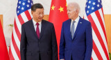 El presidente chino Xi Jinping junto al presidente estadounidense Joe Biden. Foto: Reuters.