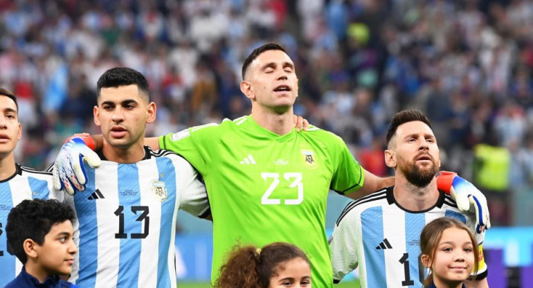 Mundial Qatar 2022 - Argentina vs. Croacia - Semifinal. Foto: EFE .	