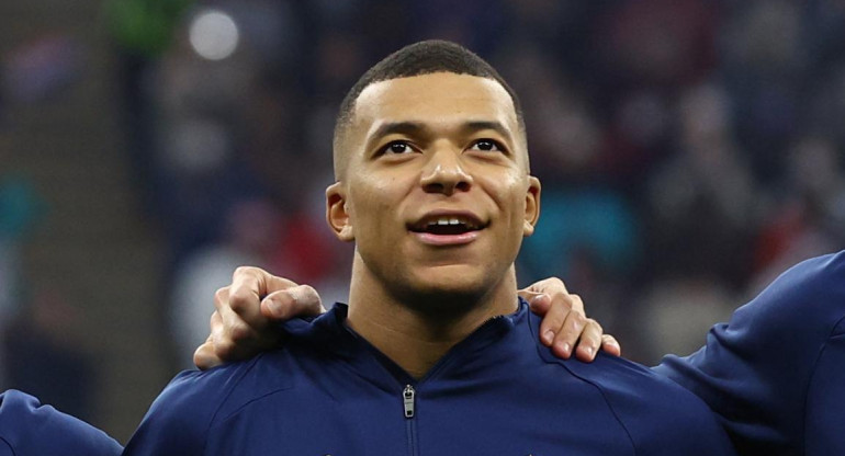 Kylian Mbappe en el Mundial de Qatar. Foto: REUTERS.