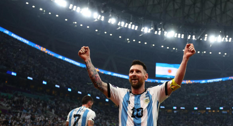 Lionel Messi; Argentina; Qatar 2022. Foto: Reuters.