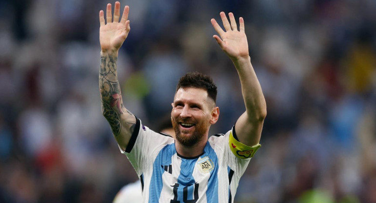 Messi en la Copa del Mundo Qatar 2022 Foto Reuters