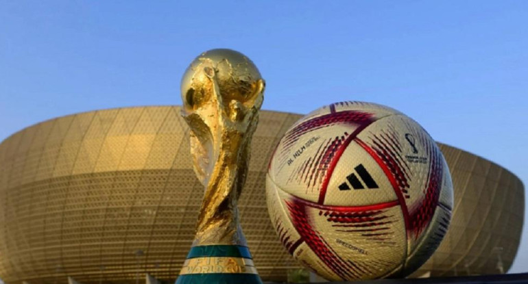 Final del Mundial de Qatar. Foto: Télam.