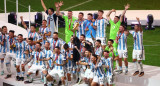 La celebración de la Selección Argentina. Foto: Reuters.