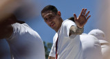 Di María y jugadores festejando la Copa del Mundo. Foto: Télam