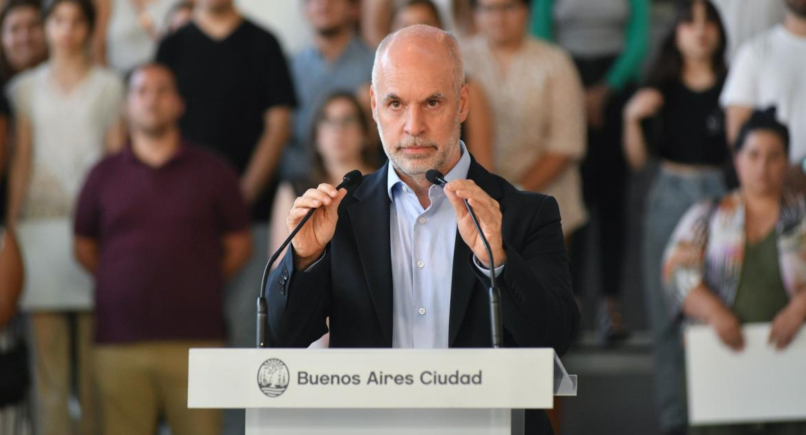 Horacio Rodríguez Larreta. Foto: NA.