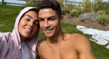 Georgina Rodríguez y Cristiano Ronaldo. Foto: Instagram/georginagio