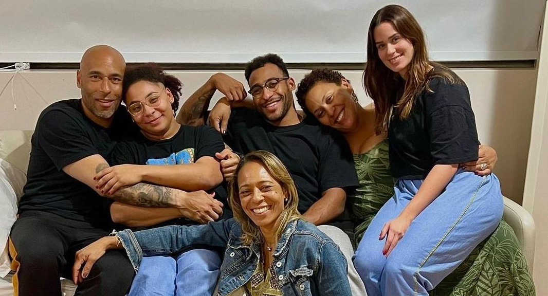 Los familiares de Pelé. Foto: Instagram @iamkelynascimiento.