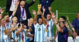 Kun Agüero, Argentina campeón. Foto: NA