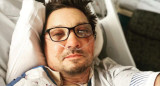 Jeremy Renner desde el hospital. Foto: Instagram @jeremyrenner