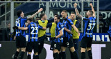 Festejo del Inter ante el Napoli por la Serie A. Foto: REUTERS.