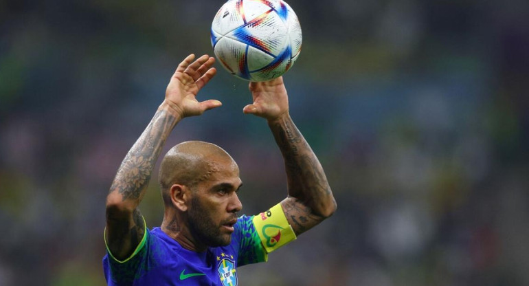 Dani Alves, futbolista. Foto: REUTERS