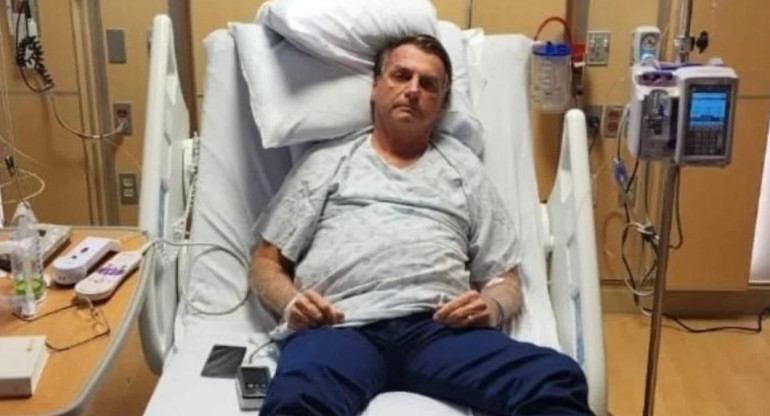 Jair Bolsonaro tuvo que ser internado en Orlando por una obstrucción intestinal y fue dado de alta