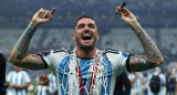 Rodrigo De Paul en el festejo del Mundial de Qatar. Foto: Reuters.