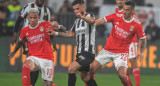 Enzo Fernández en el Benfica por la Copa de Portugal. Foto: EFE.