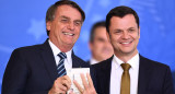 Exministro de Justicia Anderson Torres y Jair Bolsonaro. Foto: Télam