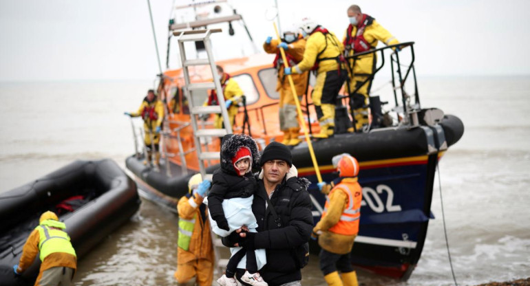 Inmigración en la Unión Europea. Foto: REUTERS