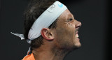 Rafael Nadal en el Abierto de Australia. Foto: EFE.