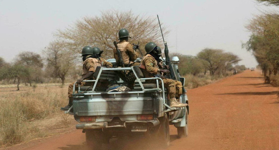 Operativo militar en Burkina Faso.