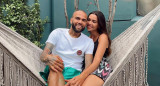 Dani Alves junto a su esposa Joana Sanz. Foto: Instagram @joanasanz.