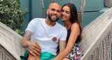 Dani Alves junto a su esposa Joana Sanz. Foto: Instagram @joanasanz.