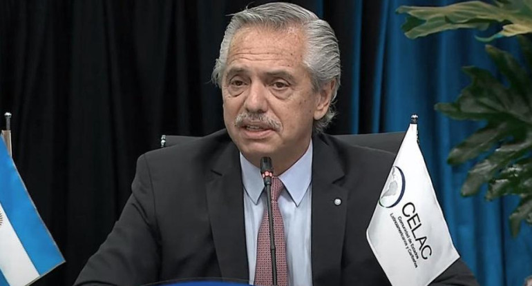Alberto Fernández, Gobierno, CELAC, Télam
