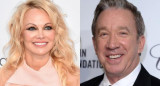 Pamela Anderson y Tim Allen. Foto: NA.