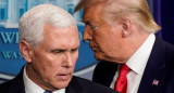 Michael Pence y Donald Trump, EEUU. Foto: REUTERS