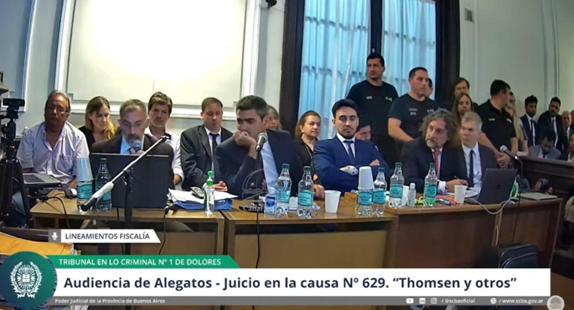 Alegatos en el juicio por el crimen de Báez Sosa_Captura de video