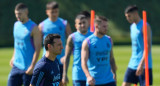 Selección Argentina, entrenamiento. Foto: REUTERS