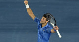 Novak Djokovic en el Abierto de Australia. Foto: REUTERS.